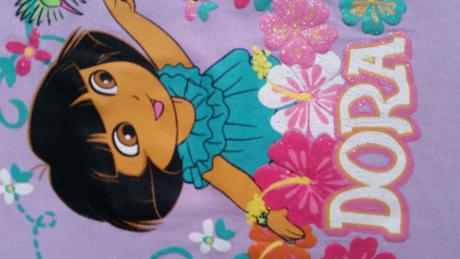 Dětské tričko s dlouhým rukávem dora, nickelodeon,92