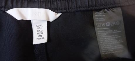 Šortky zn."h&m" vel."l" i větší velikost, h&m,l