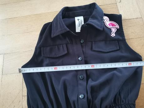 Šaty plameňák vel. 128, c&a,128