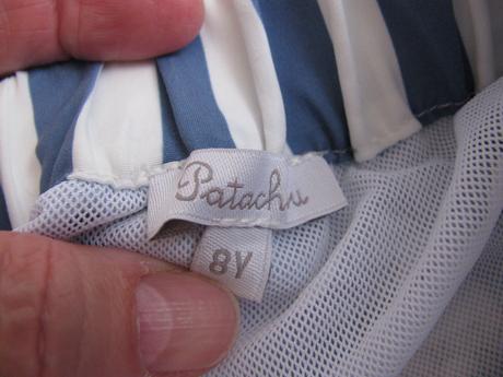 Plavkové koupací šortky / plavky patachou, 128