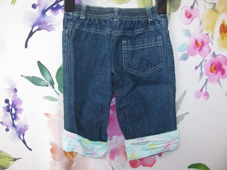 Modré džínové kraťasy, ladybird,98