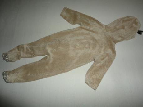 Supr sametový overal, vel. 12-18 měsíců, 80