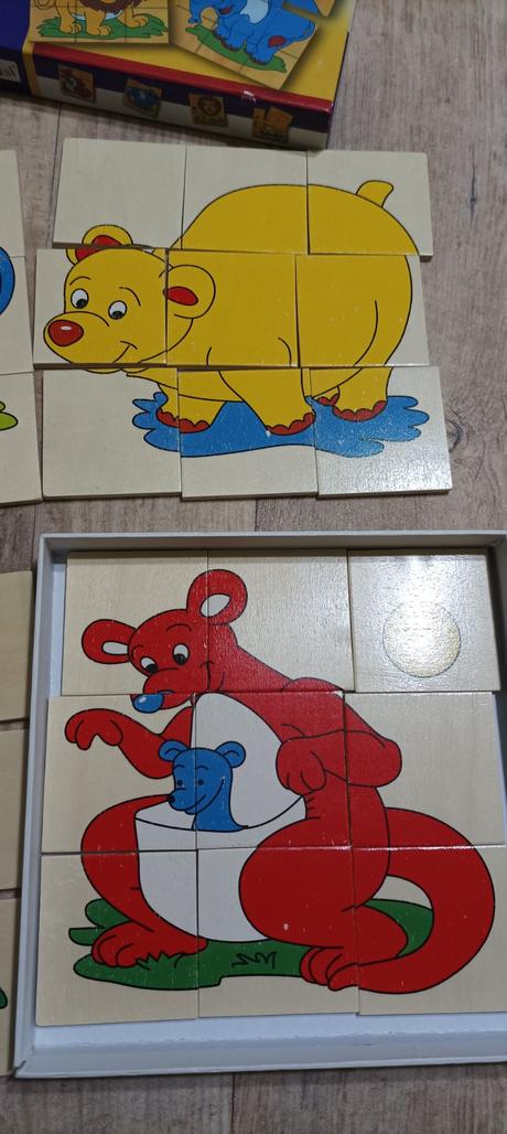 Puzzle dřevěné, 