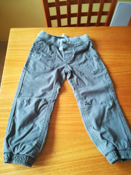 Podšité kalhoty bavlnou, vel. 98, palomino,98