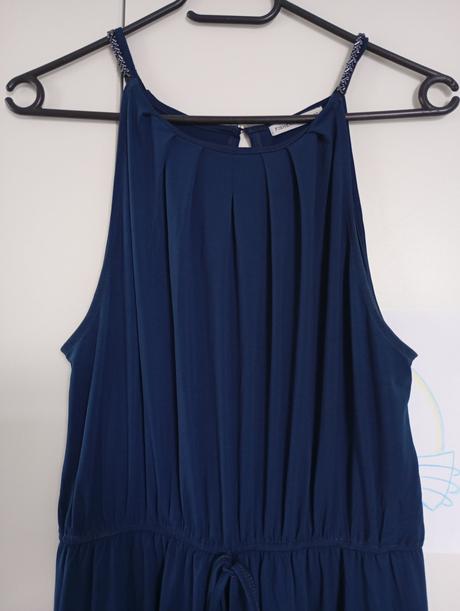 Nádherné tmavě modré boho šaty, gate,40