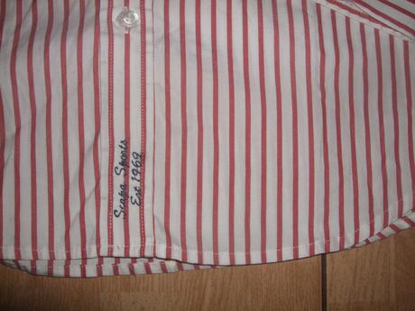 Elegantná pruhovaná košeľa scapa sports - nenosená, 146