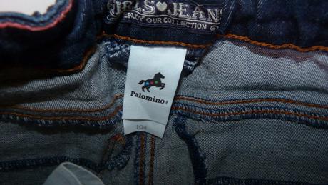 Dívčí slim kalhoty s regulací, c&a,104