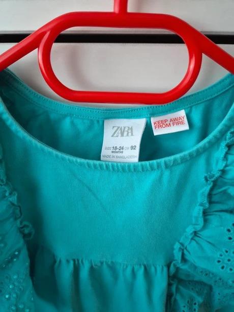 Volánkový top zara, vel. 92, zara,92