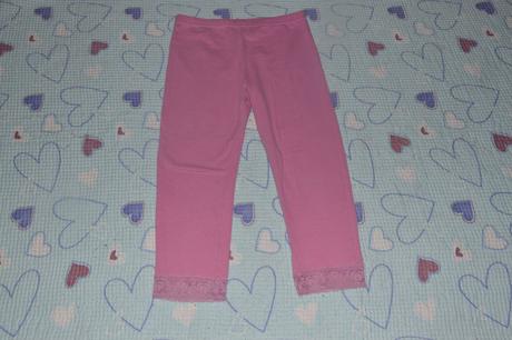 Legínky s krajkou 104 / 110, ladybird,104