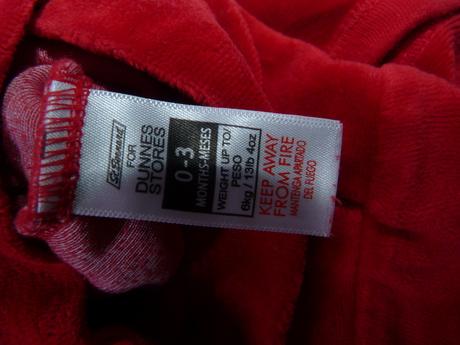 Sametový vánoční overálek vel. 62, 62