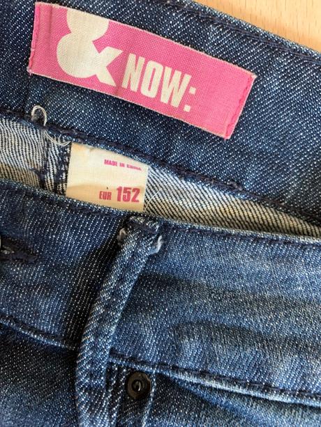 Džínové kraťasy & šortky h&m vel. 152, h&m,152