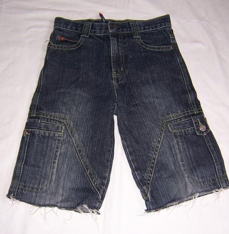 Riflové 3/4 kalhoty, 128