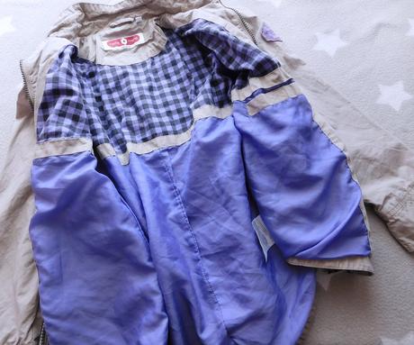 Podšitá bunda/kabátek here+there vel.128/134, 128