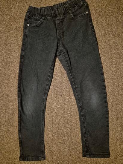 Dívčí džíny, v pase guma vel. 134, 134