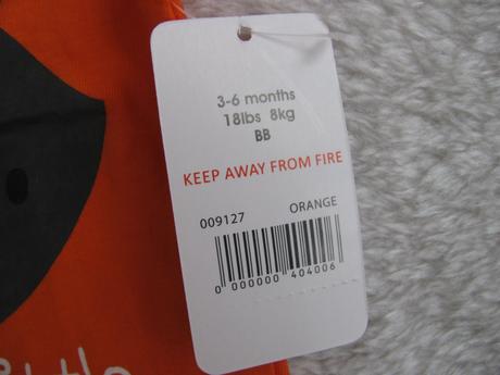 Bavlněné oranžové tričko s liškou,unisex, pepco,68