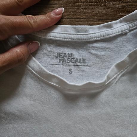 Pánské basic bílé triko jean pascale vel. s, s