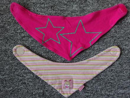 2x šátek na krk, vel. 80/92, 80