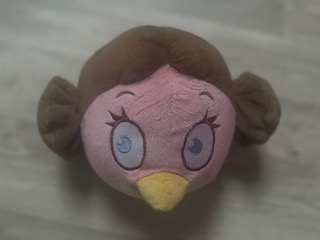 Plyšák - hlava angry birds, 