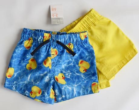 Kraťasy vel. 3 - 6 m, primark,68