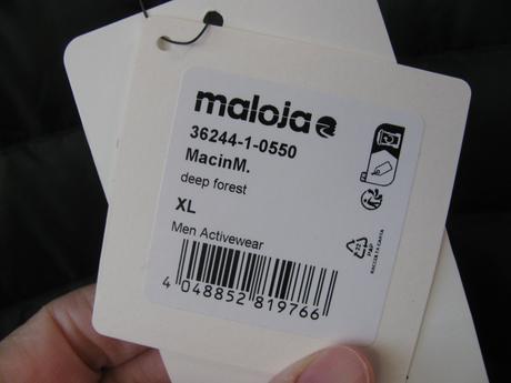 Přechodová péřová bunda s kapucí maloja, xl