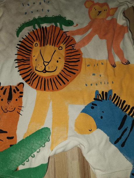 Letní overal se zvířátky 80 george, next,80