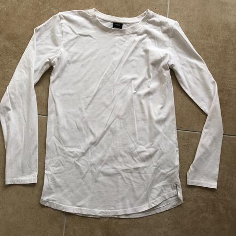 146/152 chapter young weißes t-shirt langarm, chapter young,146