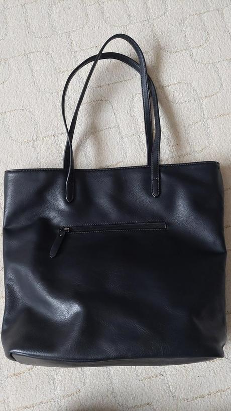 Černá větší kabelka tom tailor - sleva, tom tailor