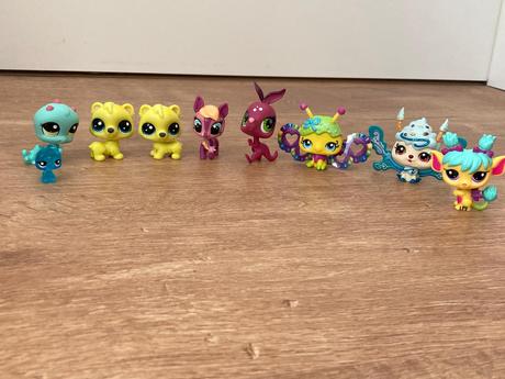 Littlest pet shop - zvířatká, domeček s kolotočem, 