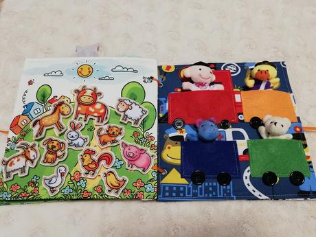 Quiet book pro chlapečka, 