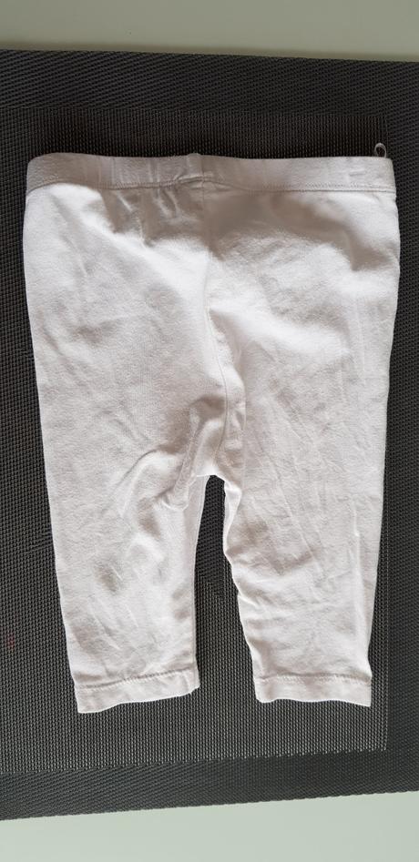 Dětské bílé 3/4 legínky ca vel. 80, c&a,80