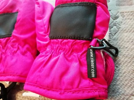 Rukavice nošené značkové- ziener 2-3roky, 74