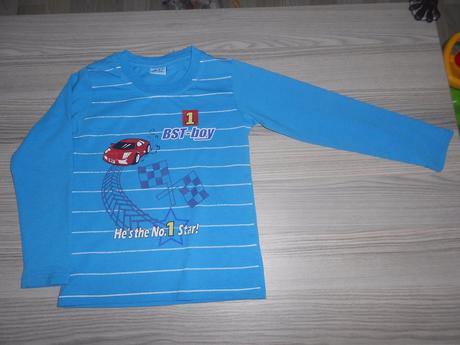 Triko dlouhý rukáv, 104