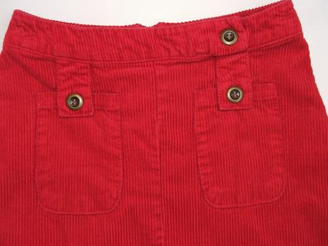 P283 manšestrová sukně vel. 7 let, next,122