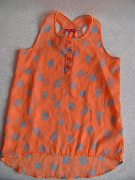 Letní top bez rukávu, young dimension,158