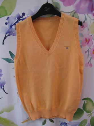 Dívčí oranžová vesta gant, gant,152