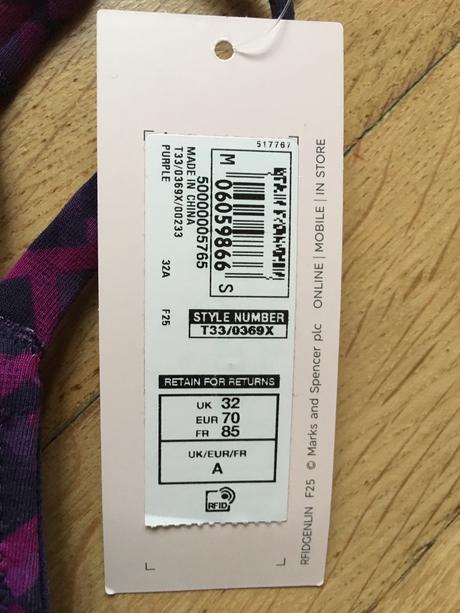 Podprsenka vel. 70a, marks & spencer,70a