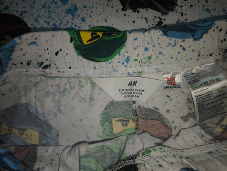 Letní pyžamo, h&m,134