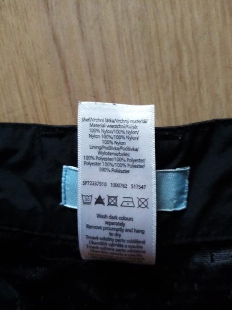 Lyžařské kalhoty, tchibo,s