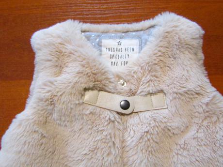 Kožíšková vesta vel 86-92, 92