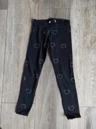 Legíny se srdíčky vel.128-134, 128