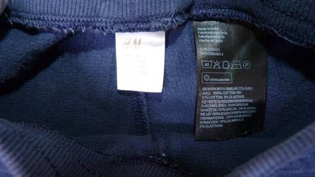 Tepláky, h&m,68