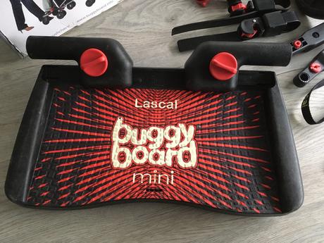 Stupínek/skejt ke kočárku buggyboard mini lascal,