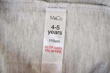 Tričko vel. 4 - 5 let, m&co,110