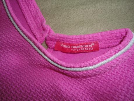 V top stavu šaty young dimension, vel. 1,5-2 roky, young dimension,92