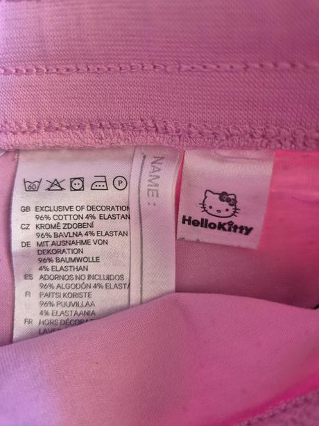 Sukně hello kitty, h&m,128