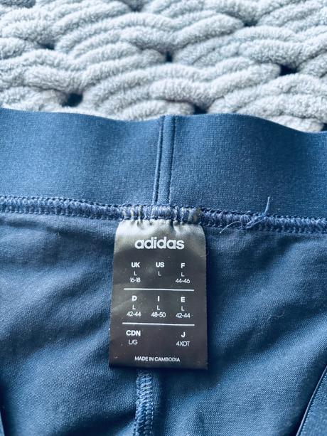 K6/ legíny  modré zn. adidas - v.m/l, adidas,m