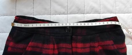 Teplé kraťasy kárované, nutmeg,140