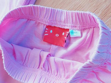 Pyžamové kalhoty sanrio 3x - růžové v. 98-104, sanrio,98