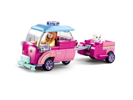 Dívčí stavebnice-kočičí vůz, 