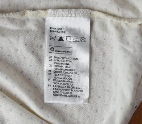 Tričko vel. 6 - 9 m, h&m,74